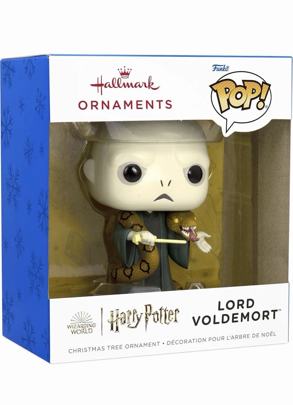 Hallmark Harry Potter Lord Voldemort Funko POP! Christmas Ornament